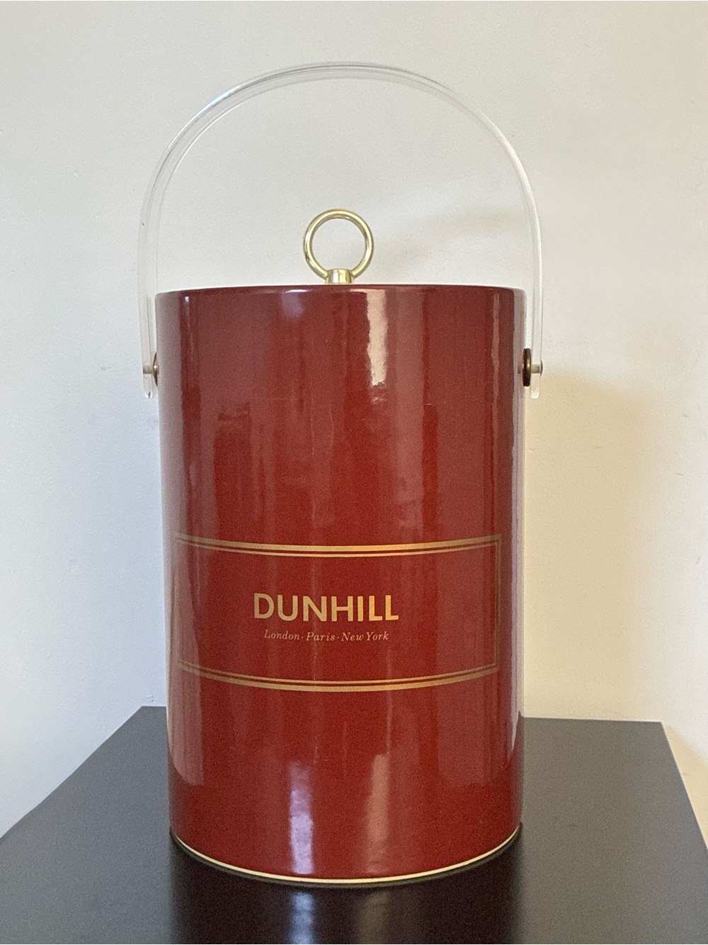 The Dunhill Ice Bucket, Rare Vintage, 1970’s Iconic Collectible